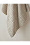 Chequer Cotton Bath Towel 80X150 cm Beige - 2