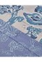 Curioleaf Cotton Double Bed Sheet Set 200X220 cm Blue - Beige - 6