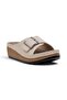 Sapphire Single Buckle Orthopedic Women's Slippers - 3