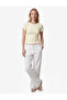 Slim Fit Crew Neck Short Sleeve Layered Lace Detailed T-Shirt - 3