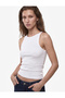Camisole Sleeveless Cotton Slim Fit Strappy Square Neck Top - 3