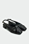Goldie Black Flat Casual Women's Ballerinas - 2