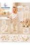Heart Pattern Patterned Cotton 2-Piece and 3-Piece Overalls Set - 3