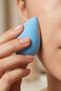 Mini Size 8-Piece Blue Makeup Sponge Set - 2 cm X 3 cm Makeup Application Sponge - 5