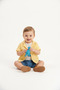 Baby Boy 3-Piece Summer Set with Printed T-Shirt 6-24 Months - 6