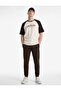 Viscose Blend Pocketed Drawstring Waist Jogger Pants Sports Sweatpants - 4