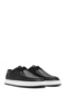Men's Black Lace-Up Leather Casual Shoes 26Sfd6311Ft - 2