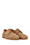 Men's Beige Lace-Up Nubuck Leather Casual Shoes 26Sfd8002V3 - 2