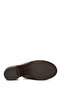 Women's Beige Thick Heeled Suede Leather Slippers 26Sfd240110 - 6