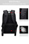حقيبة ظهر من القماش التقني باللون الأسود للجنسين من D-Pack 25WBD30096F - 4