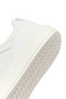 حذاء رياضي رجالي من الجلد باللون الأبيض ونعل سميك ورباط 26SFD660218 - 8