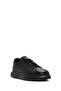 Men's Black Lace-Up Thick Soled Genuine Leather Sneaker, Winter Sports Shoes 25Wfd690318 - 6