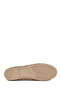 Women's Beige Tasseled Suede Leather Loafer 26Pfd202310 - 6