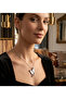 Silver Color White Dragonfly Model Sf Chain Steel Necklace - 2