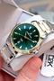 Men's Wristwatch 3 Atm Water Resistant Silver Color Steel Band Dke2056C2