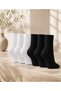 Unisex Tennis Sports Socks Set of 6 - Natural Cotton, Seamless, Towel Sole, Tennis, College, Socket Socks
