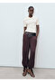 Short-Sleeved Polo Collar Sweater - 2