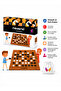 REVERSI Wooden Puzzle and Mind Game, Ages 5+, 2 Players - 6
