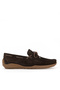 , Men's Genuine Leather Casual Shoes 1611064Z041 Brown - 3