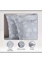 Everyday Floral 2pc Printed Pillowcover - 50x75 Cm-grey - 5