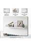 Leyton Wooden Wall Shelf 122x23cm-white - 4