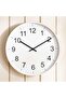 Keith Wall Clock Dia 51x4.5cm- White - 3