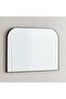 Stanley Metal Arch Wall Mirror 110x80cm - Black - 4