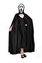 Scream Mask and Hooded Cloak Costume Set 120 cm
