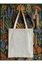Unprinted Raw Cloth Bag with Zipper 100% Cotton |   35X40 cm |   140 Gr/M² |   Natural Color Punch Bag |   3 Pieces - 2