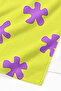 Abstract Retro Modern Beach Towel Cover - Neon Yellow Purple Pop Art Quick Dry Microfiber Towel Cover - 5