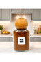 Set of 2 Wooden Ball Lid Glass Milk Powder Filter Coffee Storage Jar Set 800 ml with Label Gift - 3
