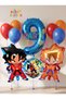 Anime Dragon Ball 9 Age Balloon Set Vegeta and Son Goku Balloon Dragon Ball Concept Birthday Balloon