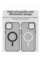 Husă pentru iPhone 14 - CandyCase MagSafe - Negru - 3