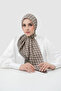 وشاح مربع من قماش الفوال - تيراميسو - 2