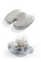 Visco Orthopedic, Non-Slip Base, Office, Car, Coccyx Sitting Cushion, 45X34X7Cm