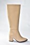 Skin Thick Soled Women's Boots L251081609 - 5