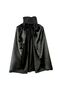 Black Color Collared Halloween Cape 90 cm