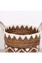 Natural Abaca Basement Basket - 42X38X48 Cm, XL so for Handmade - 7