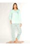 Long Sleeve Pajama Set Viscose 790-91 - 4