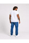 Men's Large Size Crew Neck T-Shirt Natural 26134 White - 2