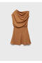 Draped asymmetrical long dress - 3
