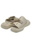 Rigitage Genuine Leather Women's Slippers Beige - 8