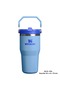 Iceflow ™   Flip Straw Tumbler Blue Thermos with Straw |   0.60 L - 4