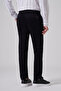 Men's Black Cotton Trend Slim Fit Chino Trousers - 5