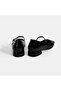 Women's Black Crocodile Printed Mary Jane Casual Shoes - 8