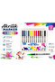 Art-X Pro Art Brush Tip Acrylic Marker Set of 12 - 2