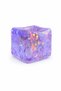 Squishy Slime - Silvery Cube Purple