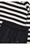 Girl's Striped Suit Pink - 6