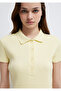 Yellow Polo T-Shirt Fitted / Bodycon Cut 1613120-71305 - 6