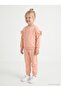 2-5 Years Old Tracksuit Set with Ruffled Sleeves - Powder 4-5 Years Old
